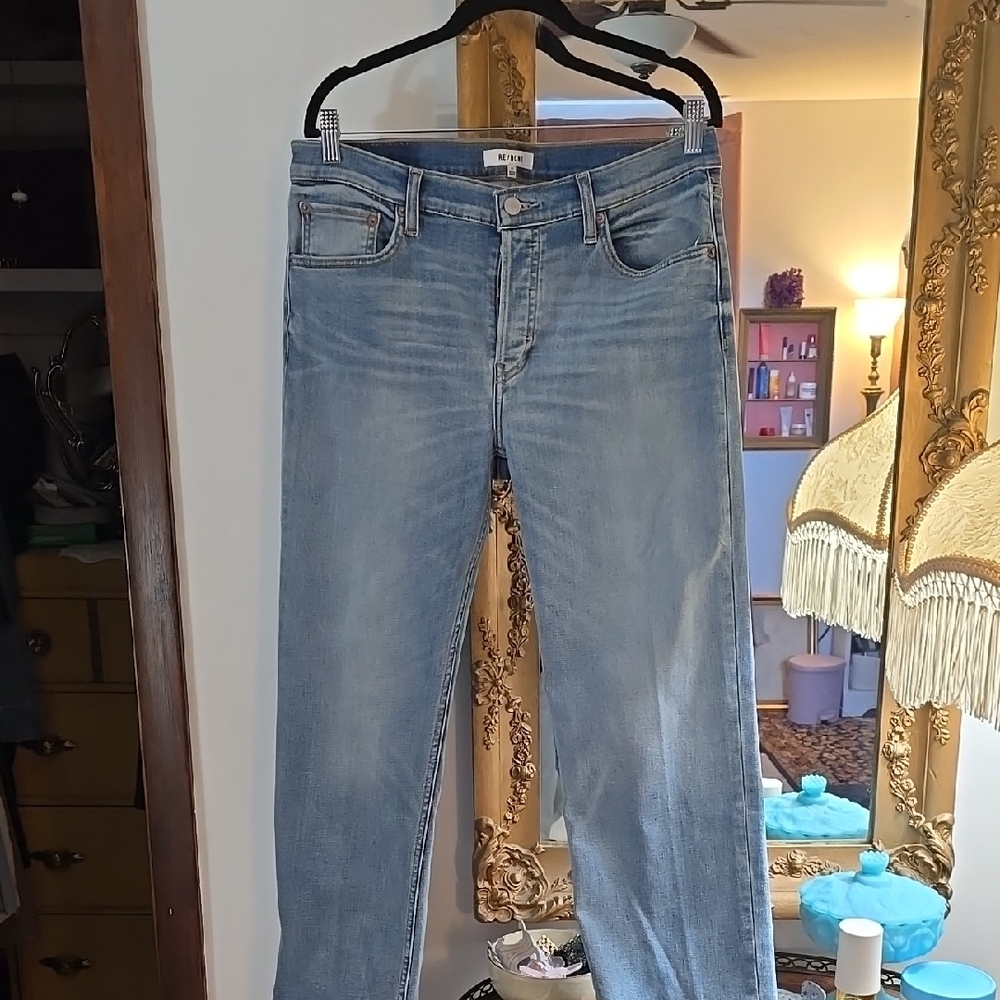 RE/Done NWOT Women's Light Blue Jeans